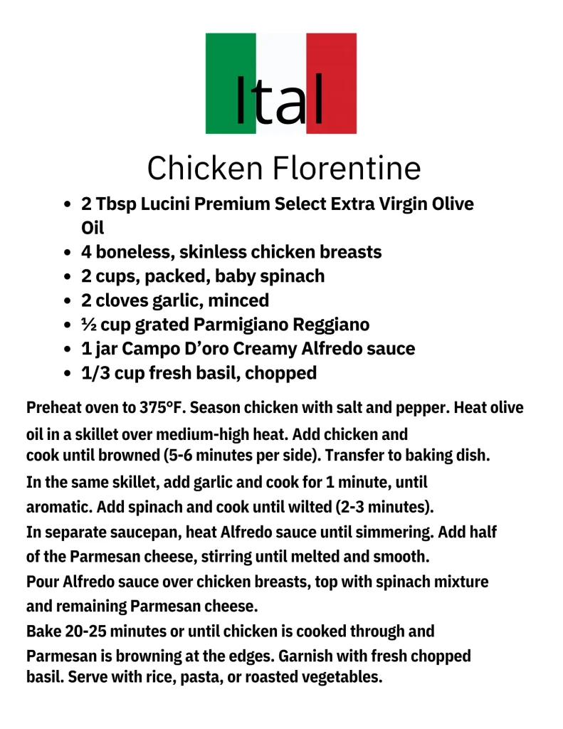 Chicken Florentine