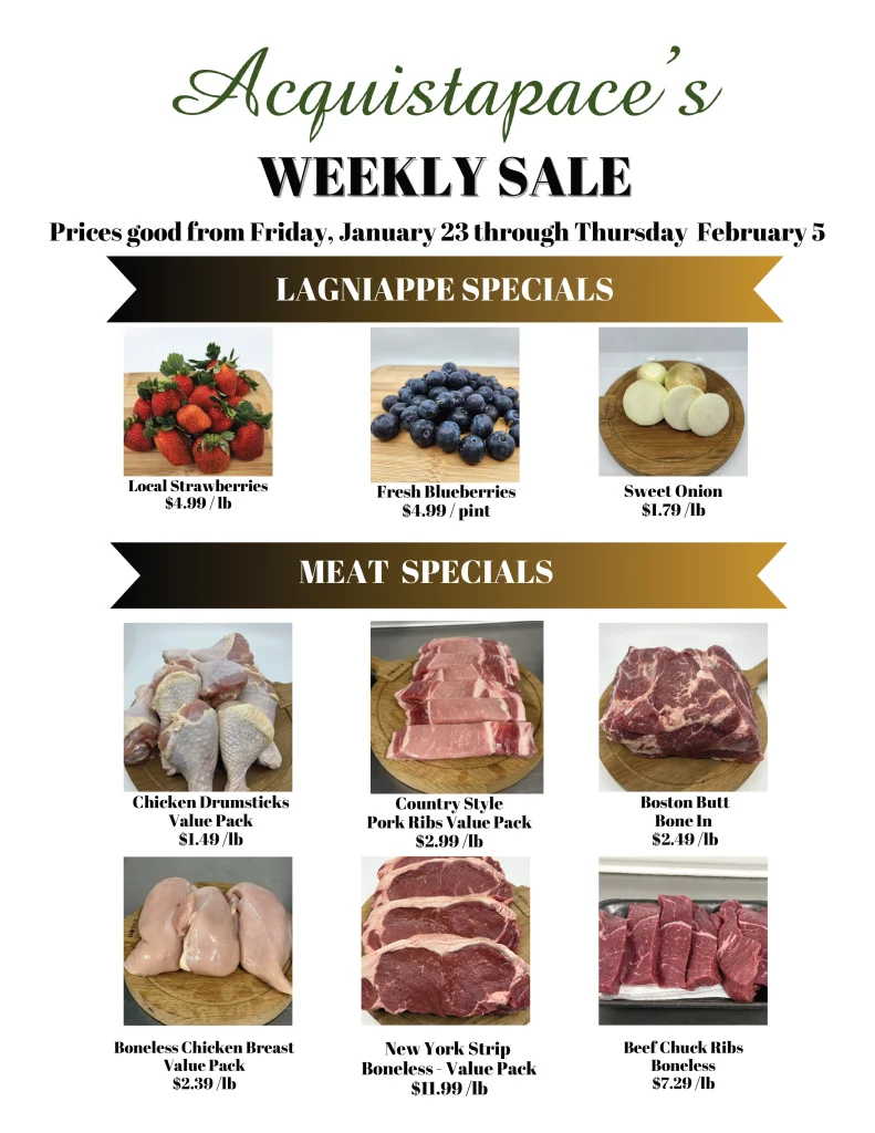 Weekly ad 1-23 to 2-5-26